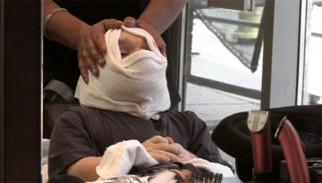 Bonus Footage: Andre Gets a Reverse Shave